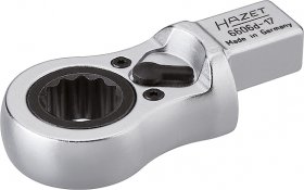 Hazet 6606D-17 Сменный накидной ключ с трещоткой