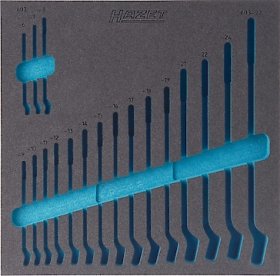 Hazet 163-99L Двухкомпонентный ложемент из мягкого пеноматериала