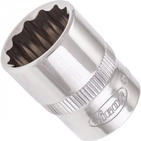 Vigor V7538-16 Головка 12-гранная, размер 16 мм