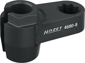 Hazet 4680-8 1/2" Головка для датчика выхлопных газов. Внешний шестигранный профиль 17 мм