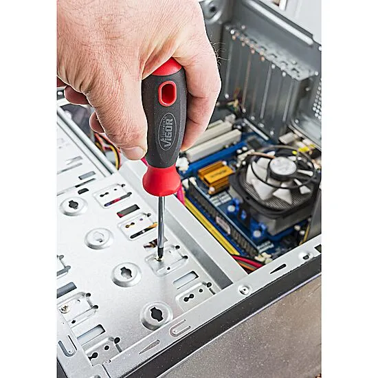 Vigor V1637 Набор отвёрток, 7 предметов (шлиц 3-6.5мм, PH0-PH2)