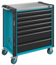 Тележка инструментальная с 7 выдвижными широкими ящиками Hazet 179NXL-7