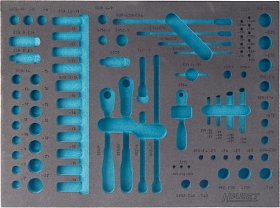 Hazet 163-139L Двухкомпонентный ложемент из мягкого пеноматериала