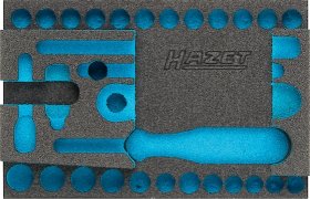 Hazet 163-337L Двухкомпонентный ложемент из мягкого пеноматериала