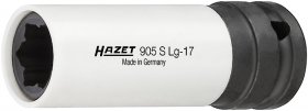 Hazet 905SLG-17 1/2" Ударная головка гибридный специальный профиль Колесные болты гибридный специальный профиль. 1