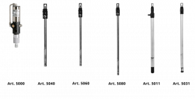 Шток для смазки, бочки 180кг, R.15:1, серия "Motomatic® System" Flexbimec 5081