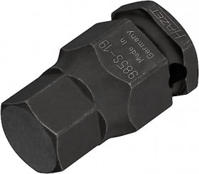 Hazet 985S-19 1/2" Ударная торцевая головка-бита Внутренний шестигранный профиль 19 мм