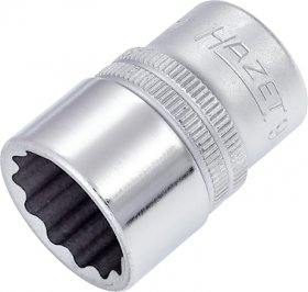 Hazet 900Z-19 1/2" Головка. Внешний 12-гранный профиль. 19 мм