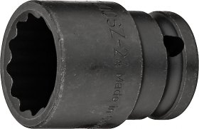Hazet 900SZ-24 1/2" Ударная головка Внешний 12-гранный профиль 24 мм
