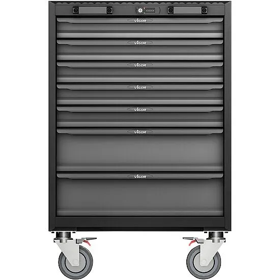 Vigor V6000-019 Инструментальная тележка для системы хранения, 676 мм