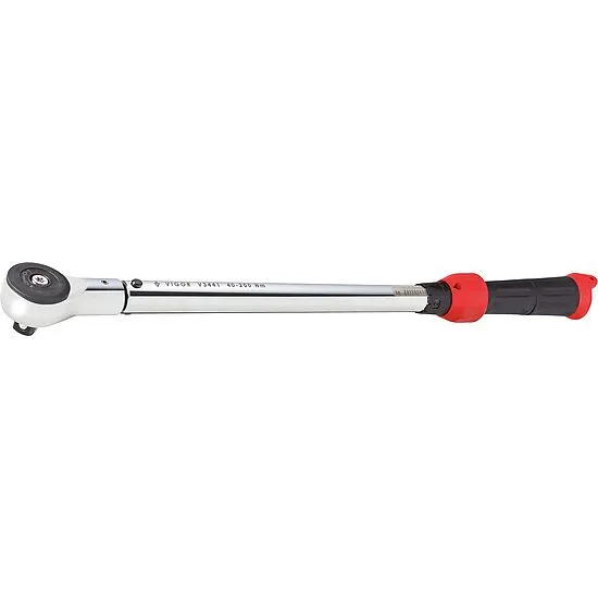 Vigor V3441 Динамометрический ключ 40-200 Нм, 1/2", точность 4%