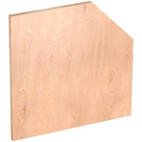 Vigor V6000-01083-D Глубокая деревянная рабочая поверхность, пятиугольная