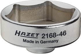 Hazet 2168-46 3/8" Ключ для фильтра Ad-Blue® Внешний шестигранный профиль 46 мм