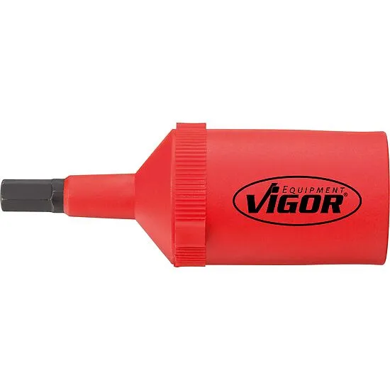 Vigor V3340 VDE-торцевая головка 1/2” для внутренних шестигранников SW 8 мм