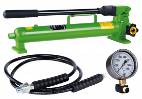 Kukko YHP-325 Ручной насос со шлангом и манометром