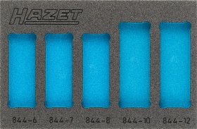 Hazet 163-347L Двухкомпонентный ложемент из мягкого пеноматериала
