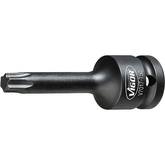Vigor V7017 Набор ударных головок Torx T30-T80 в кейсе