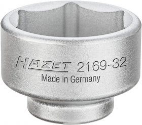 Hazet 2169-32 3/8" Ключ для масляного фильтра Внешний шестигранный профиль. 32 мм