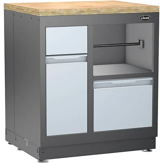 Vigor V6000-0861-D Глубокая деревянная рабочая поверхность, малая