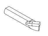 Comec UTA006 Фасочный инструмент 30° 16x85 мм