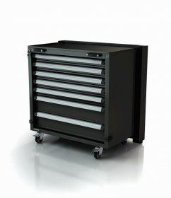 DEA AR-341.11 Полуторная тележка с 7 ящиками, серия 110