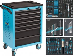 Hazet 178N-7/147 Тележка инструментальная 178N, набор