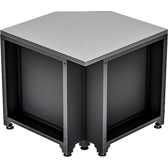 Vigor V6000-01083-XD Глубокая рабочая поверхность из нержавеющей стали, пятиугольная