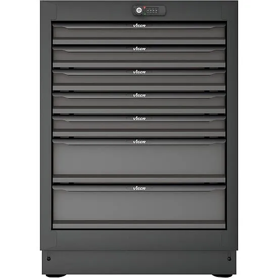 Vigor V6000-01 Нижний шкаф с выдвижными ящиками, 7 ящиков