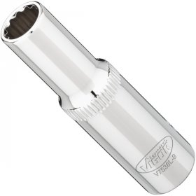 Vigor V7538L-9 Головка 12-гранная, длинная, размер 9 мм
