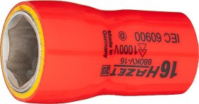 Hazet 880KV-16 3/8" Головка с защитной изоляцией Внешний шестигранный профиль. 16 м