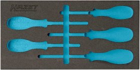 Hazet 163-264L Двухкомпонентный ложемент из мягкого пеноматериала
