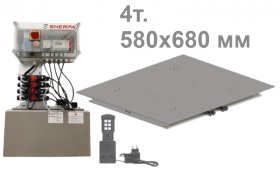 Sherpa AST-Flat- 4.1 Люфт-детектор плоский 4 т., установка ниже уровня пола