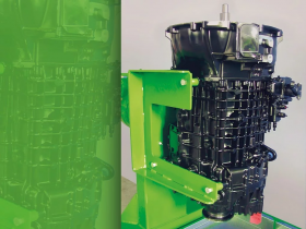 Poechtrager VD400W Адаптер для коробок передач ZF ECO MID 9S 1310 / 1110