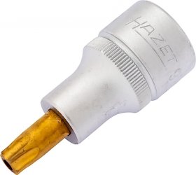 Hazet 992-T45H 1/2" Торцевая головка-бита Антивандальный профиль TORX® T45H