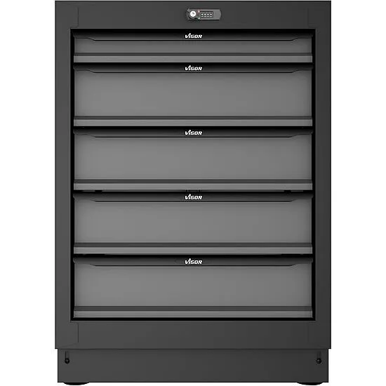 Vigor V6000-031 Нижний шкаф с выдвижными ящиками, 5 ящиков, 676 мм