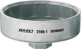 Hazet 2169-1 1/2" Ключ для масляного фильтра Внешний 15-гранный профиль. 92 мм