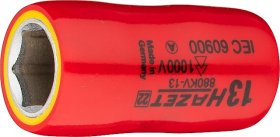 Hazet 880KV-13 3/8" Головка с защитной изоляцией Внешний шестигранный профиль. 13 м