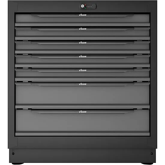 Vigor V6000-01XL Нижний шкаф с выдвижными ящиками, 7 ящиков