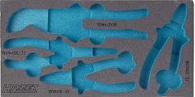 Hazet 163-226L Двухкомпонентный ложемент из мягкого пеноматериала