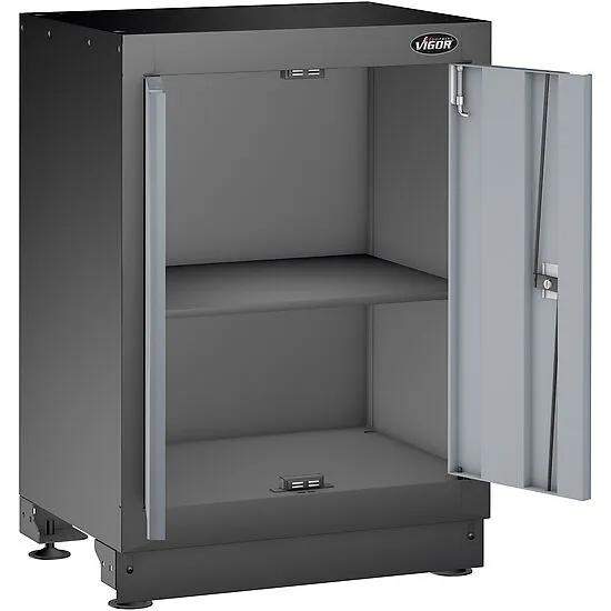 Vigor V6000-02 Нижний шкаф с двойными распашными дверями, 676 мм