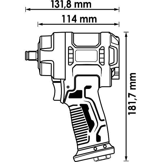 Vigor V5671N Мини-ударный гайковерт