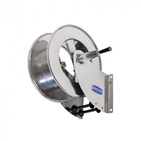 Катушка ручная, нерж. сталь, LSX серия, Lmax 50м, Ø1/2" (без шланга) Flexbimec 9356