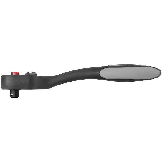 Vigor V6014 Трещотка реверсивная 1/4", 72 зуба, изогнутая рукоятка