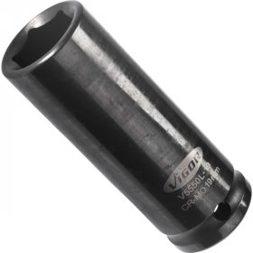 Vigor V5550L-19 Ударная головка, длинная, размер 19 мм