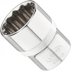 Vigor V7512-22 Головка 12-гранная, размер 22 мм