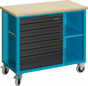 Тележка передвижная с 7 выдвижными ящиками Hazet 177W-7