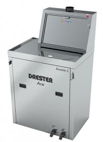 Мойка краскопультов Drester ACE Double C (INOX) - Комбо (Сольвент + Вода)