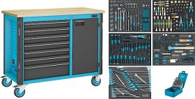Hazet 179NW-7/314 Верстак мобильный 179NW, набор