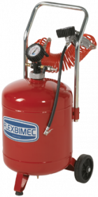 Переносная подкачка шин, на колёсах 24л Flexbimec 3524