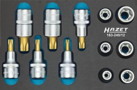Набор головок Torx в ложементе 1/2'' 1/9 Hazet 163-245/12